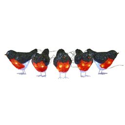 ULD-M1713-040/STA WHITE IP20 BIRDS5 Фигура светодиодная Птички, 5 штук, 17х13см, 40 светодиодов. Белый свет. Провод прозрачный. TM Uniel - Volpe фото 2