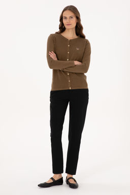 Kad_n Siyah Kanvas Pantolon - U.s. polo assn фото 3