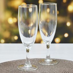 Набор фужеров (бокалов) для шампанского ЭЛЕГАНС 2шт 170мл