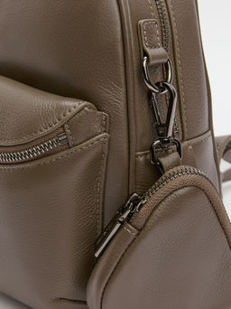 Женский рюкзак TENDANCE Артикул 4238463, коричневато-серый  фото 3