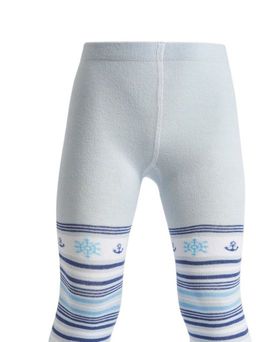 OMSA kids Collant 13P64-1 (кораблик/якорь) - Blu Сhiaro