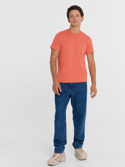 Футболка мужская в кораллово-красном цвете коралл 111876 - Mark formelle фото 3