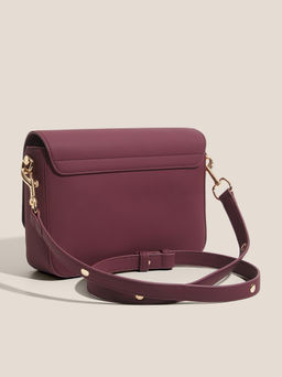 Кросс-боди LOVE MOSCHINO BOLD LOVE Артикул 4560964, фиолетово-бордовый  фото 3