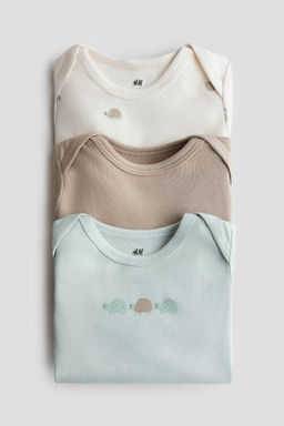 Pack de 3 bodies de punto con estampado - H&m фото 6