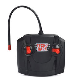 Машина Toyota Prado 19 см, р/у (свет, черная) в коробке