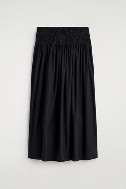 RUCHED-WAIST MIDI SKIRT - H&m фото 2