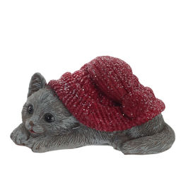 Фигурка декоративная "Котёнок", L10,5 W7,5 H6 см, 2в.