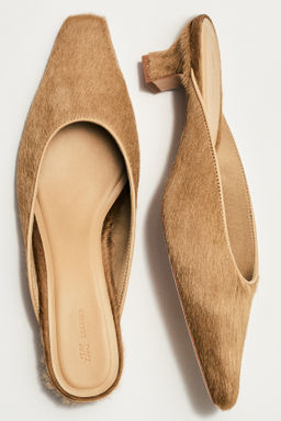 Mules de piel con tac?n - H&m фото 2