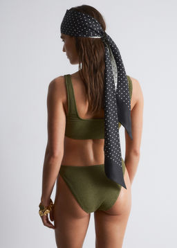 Top de bikini texturizado - H&m фото 6