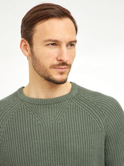 джемпер мужской базовый из хлопка - Glenfield фото 5