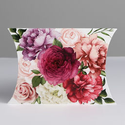 Цена за 5 шт. Коробка подарочная складная фигурная, упаковка, Цветочная нежность, 11?8?2 см