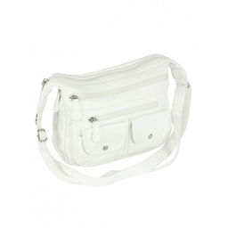 Сумка женская искусственная кожа Guecca-119, 1отд+кар/пер, плеч/ремень, белый SALE 264094