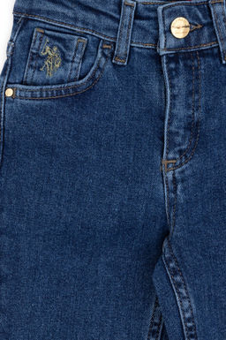 Синие джинсовые брюки для девочек Неожиданная скидка в корзине - U.s. polo assn фото 6