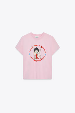 WASHED-EFFECT BETTY BOOP® T-SHIRT - Zara фото 5