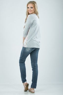 Лонгслив М-358 Розы - А+б коллекция фото 2