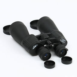 Бинокль 10-30×60 «Турист», с регулируемым зумом 10-30, черный, линзы рубин