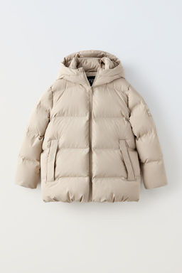 WATER-REPELLENT DOWN JACKET WITH LABEL - Zara фото 11