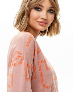 авторский лонгслив джемпер с V-ОБРАЗНЫМ ВЫРЕЗОМ - Sahar art lab фото 6