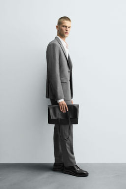 CHECK SUIT TROUSERS - Zara фото 4