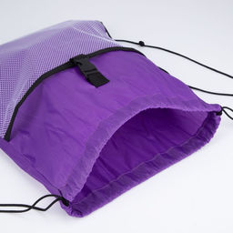 Мешок для обуви на шнурке, цвет фиолетовый - Simaland фото 3