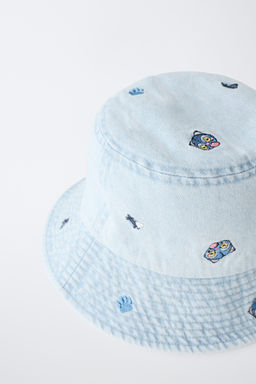 GORRO DENIM BOB KPOP DEMON HUNTERS NETFLIX / Azul claro