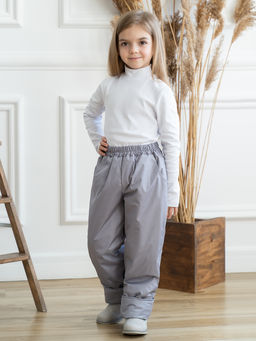 Джемпер-водолазка белая 645 (92, 56)