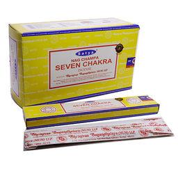 Благовония Satya M 7 Chakras Семь чакр уп-12шт 15gm