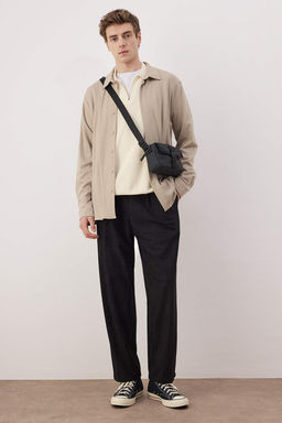 Kahverengi Erkek Baggy Fit Kadife Pantolon TMNAW26PL00022 - Trendyolmilla фото 13