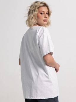 Футболка Ия (белая/стразы) Б15235-4М