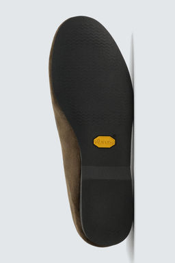MOCAS?N PIEL SUELA VIBRAM® AARON LEVINE X ZARA / Bronce  фото 4