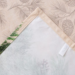 Скатерть Этель Еловые ветви 110х148 см, 100% хлопок, саржа 190 гр/м2  фото 4