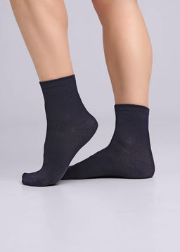 ЭЙС Носки жен.Д101ш хл70%+эл т.синий - Clever wear фото 2