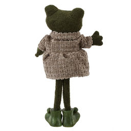 Игрушка набивная "Лягушка", L10 W7,5 H27 см, 2в.