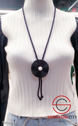 Колье-галстук со стразами - Bruno фото 5