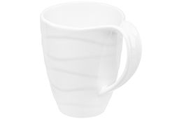Кружка 350 мл 13*8,7*11,5 см Айсберг волны белая - Elan gallery фото 5