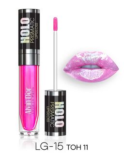 Alvin Dor LG-15 Блеск для губ Holo Prismatic тон 11