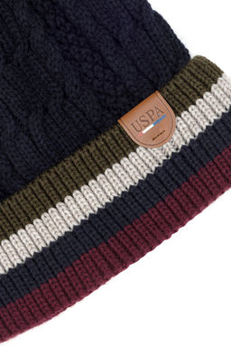 Мужской темно-синий берет - U.s. polo assn фото 6