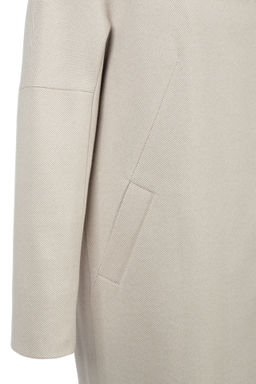 мех натуральный песец, Пальто с Утеплителем: Термофинн - El podio фото 9