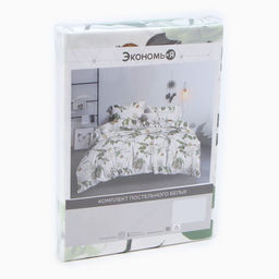Постельное бельё Экономь и Я 2 сп Organum 175х215см, 180х215см, 70х70см-2 шт, полисатин, 80 г/м  фото 5