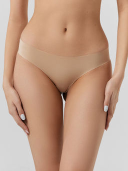 Цена за 2 штуки! Бесшовные слип-бикини в бежевом цвете - Mark formelle фото 2