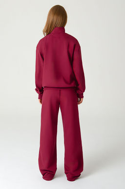 Арт. 2-542/1 Костюм женский с брюками 44-50 (4 шт) Цвет:бордовый - Калинка фото 18