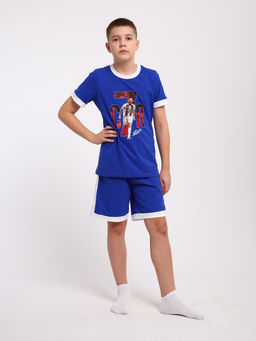 Пижама "Футбол" синий