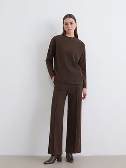 Bisiklet Yaka Oversize Kad?n Ti??rt