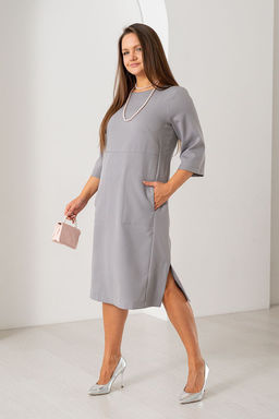 Платье А-3571 серый - Angelika фото 3