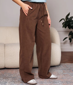 Брюки #ОКТ165005, коричневый - Dommod фото 3