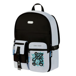 Рюкзак F?rst F-Teens "Crazy Emoji" (FT-RM-142502) 40*28*15см, 1 отделение, 7 карманов, уплотненная спинка