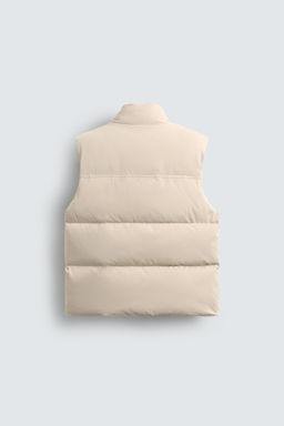 REGULAR FIT PADDED GILET - Zara фото 8