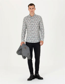 Mint Slim Fit Uzun Kollu G_mlek - Pierre cardin фото 4