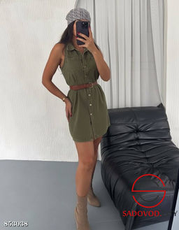 Джинсовый сарафан женский