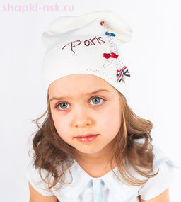 281 Ш Окно в Париж Колпак для девочки (50-52)